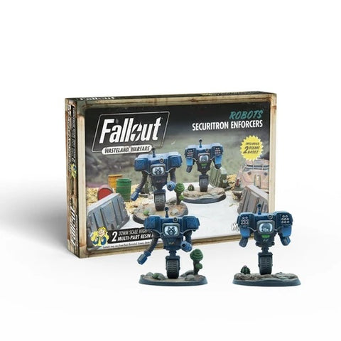 Fallout Wasteland Warfare Robots Securitron Enforcers