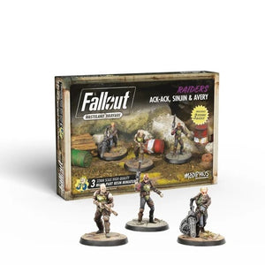 Fallout Wasteland Warfare Raiders Ack-Ack Sinjin & Avery