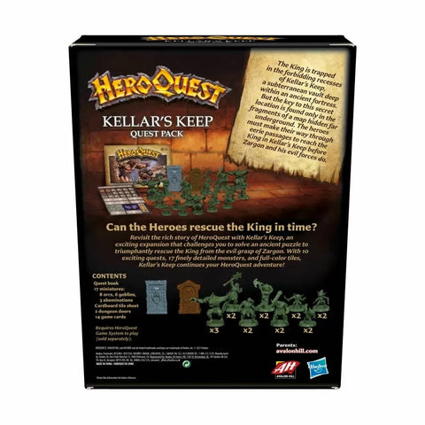 Image of HeroQuest Kellars Keep Expansion