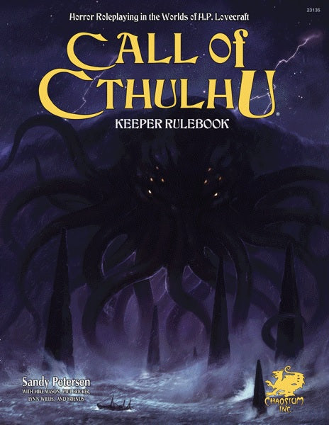 Call of Cthulhu Keeper Rulebook