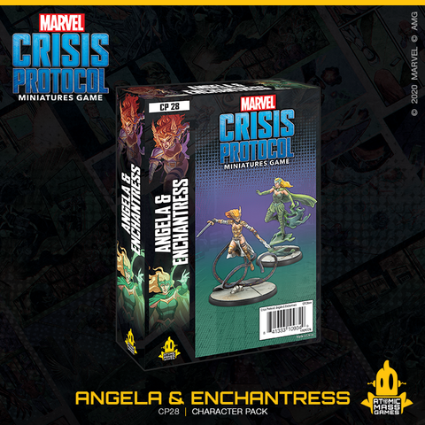 Marvel Crisis Protocol Angela and Enchantress