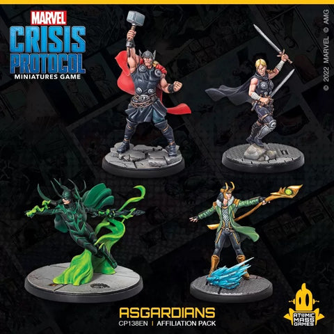 Image of Marvel Crisis Protocol Asgardians Affiliation Pack