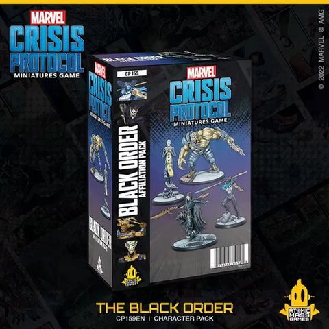 Image of Marvel Crisis Protocol Black Order Affiliation Pack