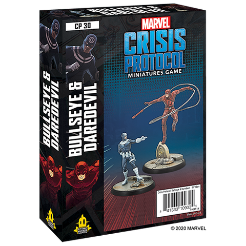 Image of Marvel Crisis Protocol Bullseye and Daredevil