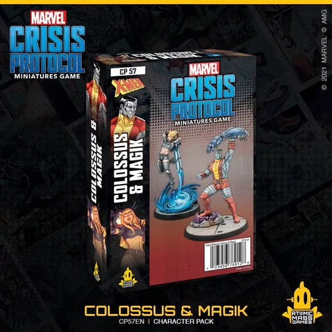 Image of Marvel Crisis Protocol Colossus and Magik