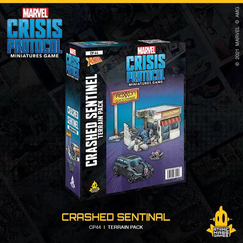 Image of Marvel Crisis Protocol Crashed Sentinel Terrain Pack