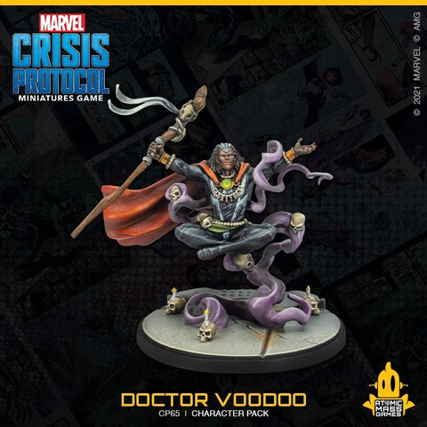Image of Marvel Crisis Protocol Doctor Voodoo and Hood