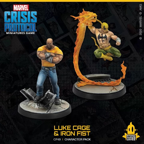 Image of Marvel Crisis Protocol Luke Cage and Iron Fist
