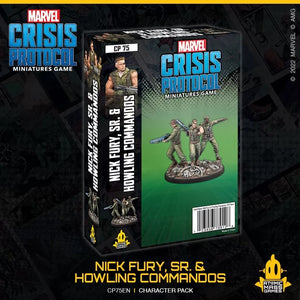 Marvel Crisis Protocol Nick Fury, SR. & Howling Commandos