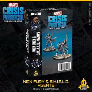 Marvel Crisis Protocol Nick Fury and SHIELD Agents