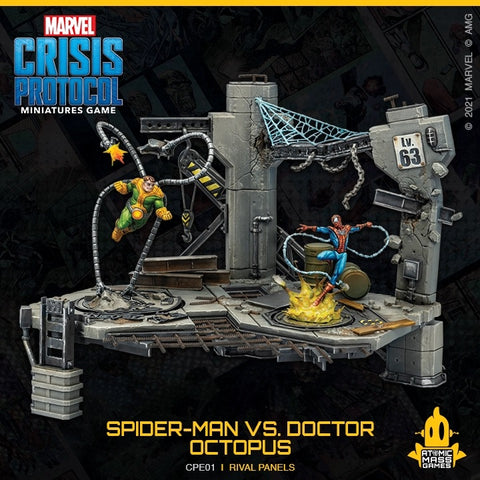 Image of Marvel Crisis Protocol Rival Panels Spider-Man VS Doctor Octopus