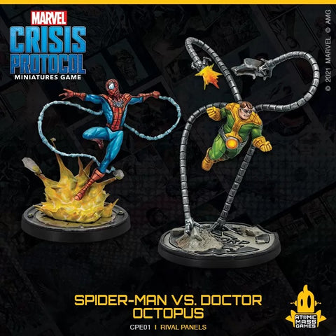 Image of Marvel Crisis Protocol Rival Panels Spider-Man VS Doctor Octopus
