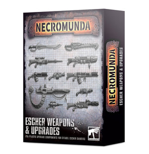 Necromunda Escher Weapons and Upgrades