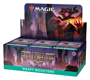 Magic The Gathering Streets of New Capenna Draft Booster Display