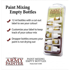 Army Painter Empty Paint Mixing Bottles