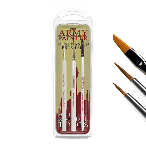 Army Painter Wargamers Most Wanted Brush Set