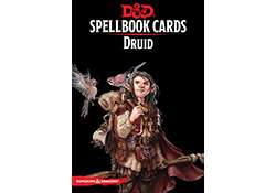 D&D Spellbook Cards Druid Revised 2017 Edition