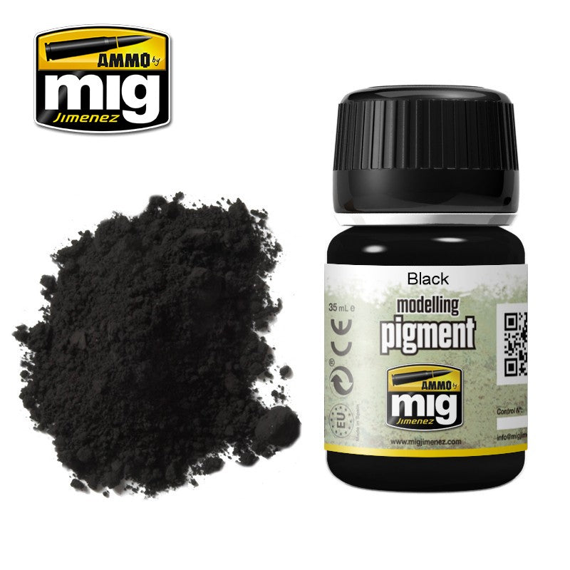 Ammo by MIG Pigments Black 3001