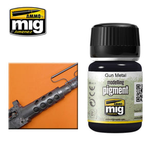 Ammo by MIG Pigments Gun Metal 3009