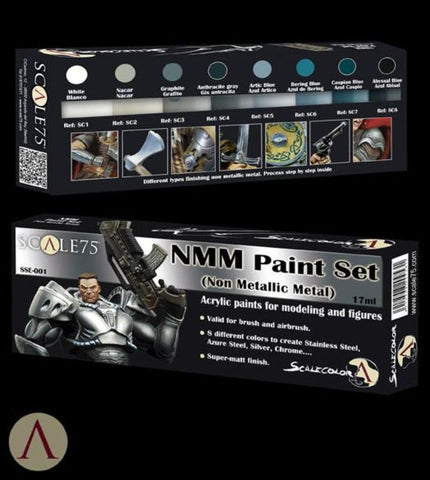 Image of Scale 75 Scalecolor NMM Steel Paint Set