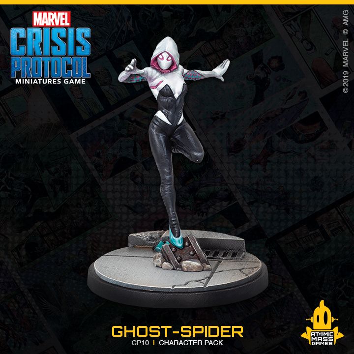 Marvel Crisis Protocol Spider-Man and Ghost-Spider