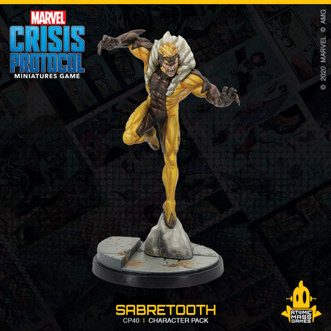 Image of Marvel Crisis Protocol Wolverine and Sabretooth