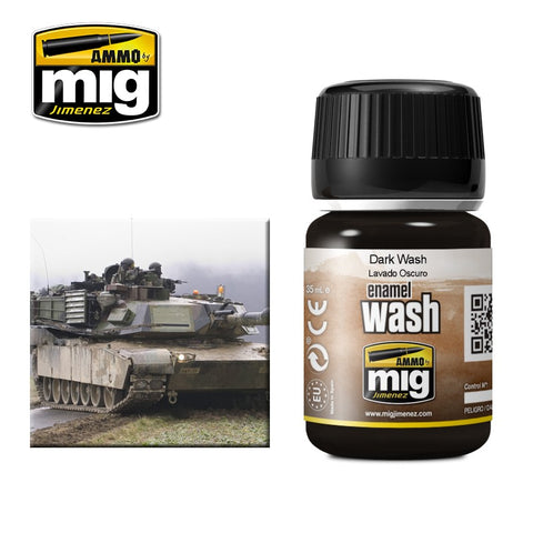 Ammo by MIG Wash Dark Wash 1008