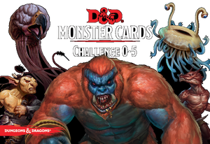 D&D Spellbook Cards Monster Deck 0-5