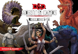 D&D Spellbook Cards Monster Challenge 6-16