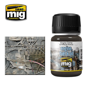Ammo by MIG Engine Fuel and Oil Engine Grime 1407