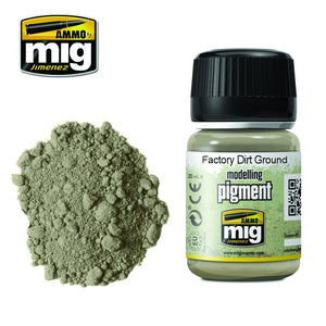 Ammo by MIG Pigments Factory Dirt Gound 3030