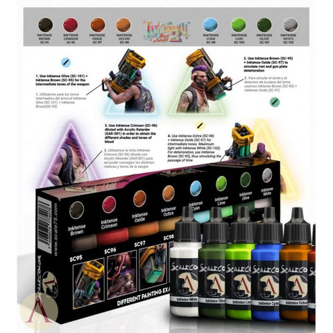 Image of Scale 75 Scalecolor Inktensity 2 Paint Set