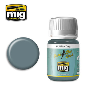 Ammo by MIG Panel Line Wash Blue Grey 1613