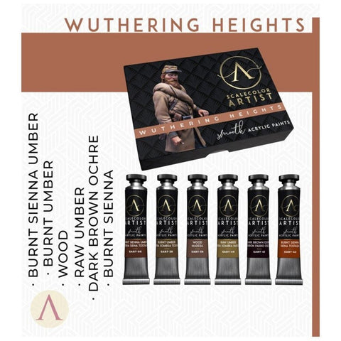 Image of Scale 75 Scalecolor Artist Wuthering Heights Paint Set