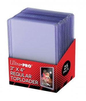 Ultra Pro 3x4 Toploader 35pt 25 Pack