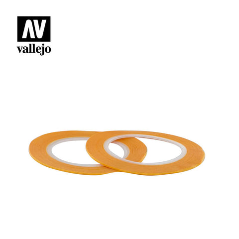 Vallejo Hobby Tools Precision Masking Tape 1mmx18m 2pk