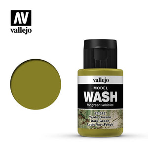 Vallejo Model Wash - 512 Dark Green 35ml