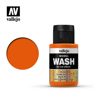 Vallejo Model Wash - 507 Dark Rust 35ml