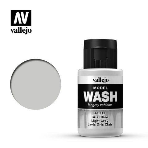 Vallejo Model Wash - 515 Light Grey 35ml