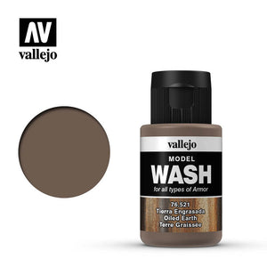 Vallejo Model Wash - 521 Oiled Earth 35ml