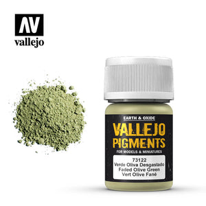 Vallejo Pigments 73122 Fades Olive Green 30ml