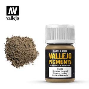 Vallejo Pigments - 109 Natural Umber 30ml