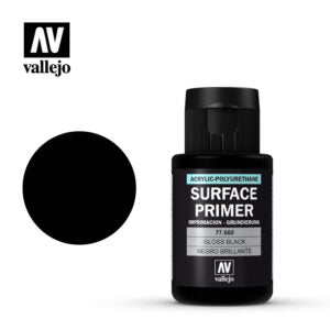 Vallejo Metal Color Gloss Black Primer 32ml 660