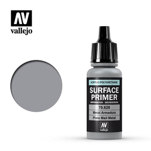 Vallejo Surface Primer - 628 Plate Mail Metal 17ml