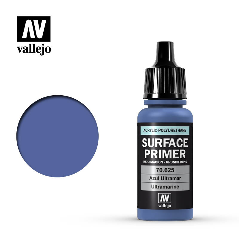 Vallejo Surface Primer - 625 Ultramarine 17ml
