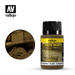 Vallejo Weathering Effects 807 European Thick Mud 40ml