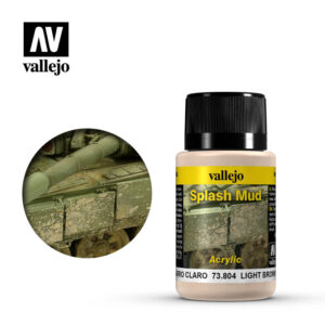 Vallejo Weathering Effects 804 Light Brown Splash Mud 40ml
