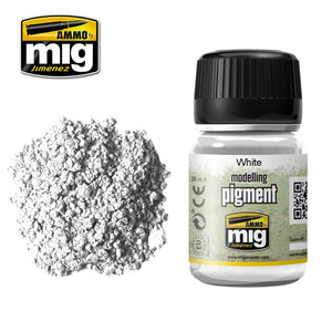 Ammo by MIG Pigments White 3016