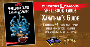 D&D Spellbook Cards Xanathars Guide to Everything